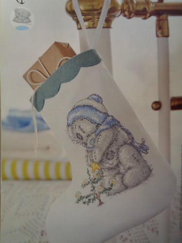 Tatty teddy christmas stocking - teddy,