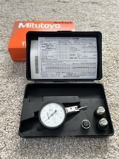 Genuine Mitutoyo Jeweled 513-403-10 Lever Dial Test Indicator(EXCELLENT CONDITIO
