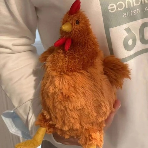 Hen rooster plush toy - &, –