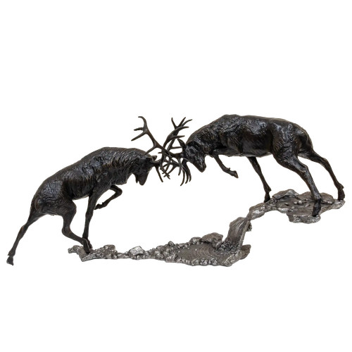 Richard cooper bronze stags - cooper,