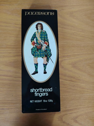 Tin patersons shortbread - patersons,