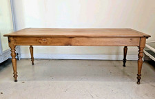 Antique Rustic French Cherrywood Farmhouse Table  - circa Mid 19th Century