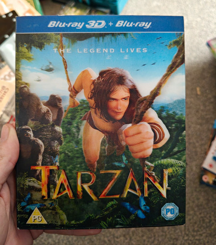 Tarzan blu ray - 3d, blu-ray