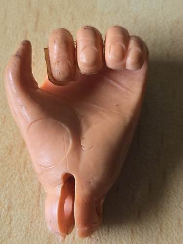 Vintage action man left - action,