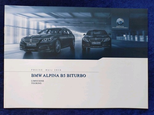 Bmw alpina biturbo - alpina,