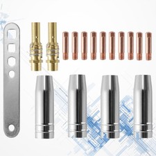  1 Set Electric Welding Accessories Kit 15Ak Welding Nozzle Connecting Rod Gas