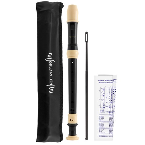 Descant recorder black - descant,