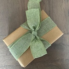 Wired Edge Ribbon Jute Burlap