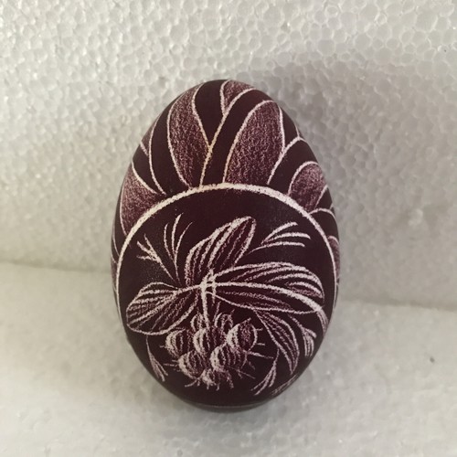 Pysanky egg genuine - genuine, blown