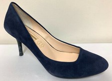 Ex M&S Autograph Navy Suede