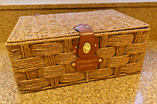 ALFRED BUTTON HAMPER Co. - Woven Wicker EMPTY Storage Basket