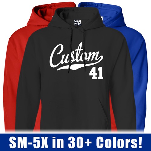 Custom script hoodie - custom,