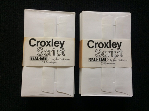 Vintage croxley script - croxley,