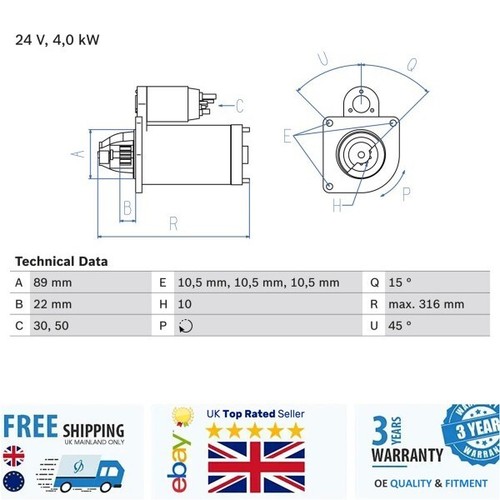 Brand new starter - brand,