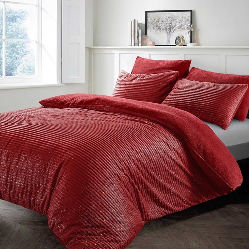 Glitter cord duvet - cord,