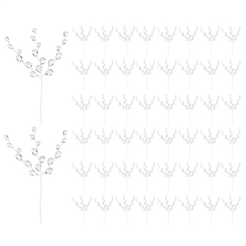 50pcs acrylic crystal branch - 50pcs,