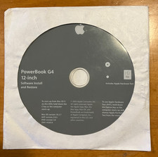 Powerbook G4 12" Software