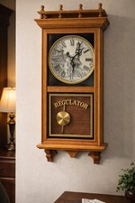 Vintage Regulator Wall Clock