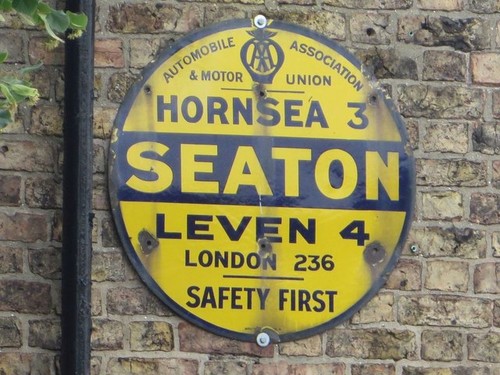 Photo 6x4 road sign - road, the