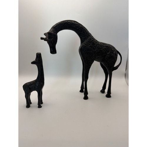 Vintage giraffe figurine - vintage, set