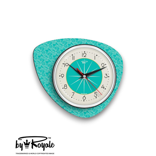 Mid century modern clock - century,