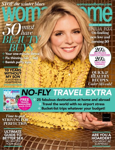 Woman home magazine february - &,