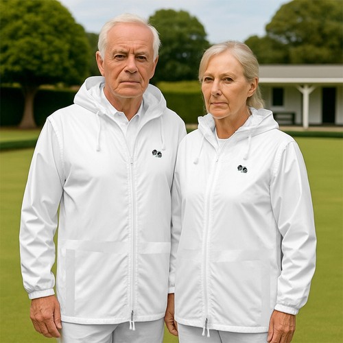 Bowls lawn bowling - bowls, white