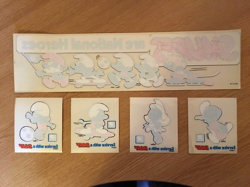Smurf car stickers retro - smurf, 5