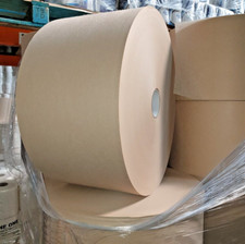 Jumbo Tea Bag Thin Paper Roll  Organic Colour - not Centrefeed Blue Roll