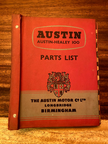 Austin healey 100 - healey, list