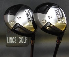 Set of 2 Yonex Cyberstar C280FL 21° 5 & 24° 7 Hybrids Ladies Graphite Shafts