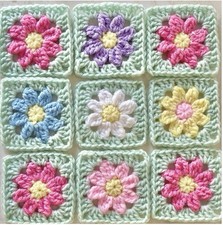 New 9 Handmade Pastel Daisy