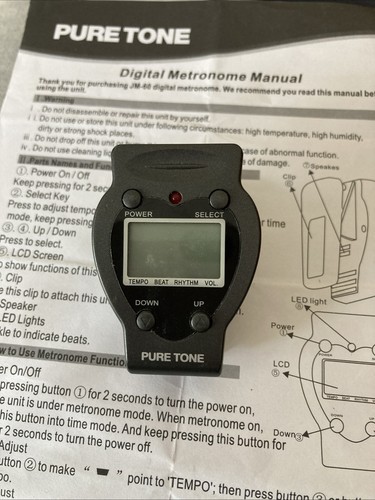 Pure tone metronome for - metronome,