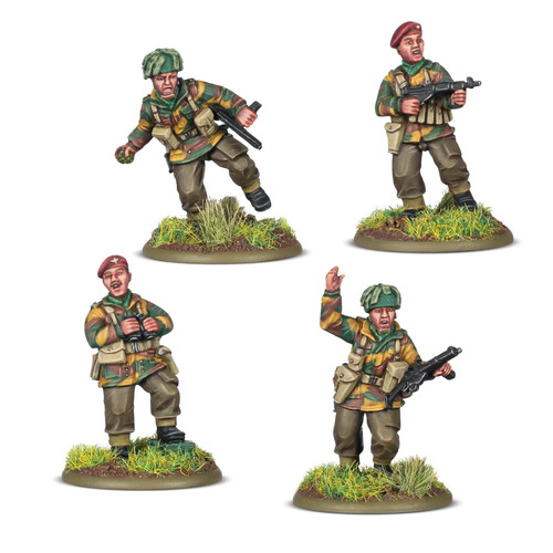 British airborne platoon - british,
