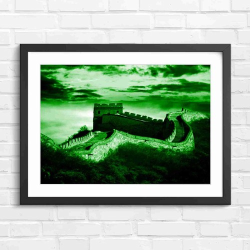 Chinese great wall sunset - great,