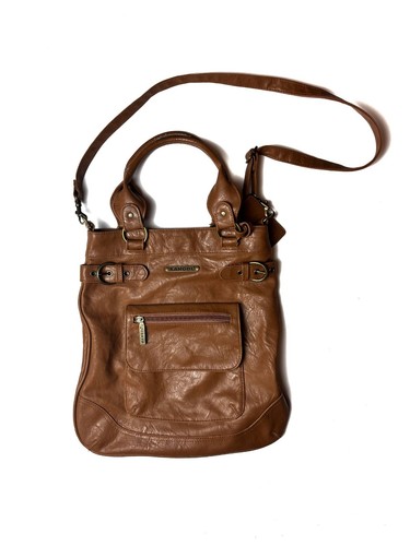 Kangol brown shoulder bag - brown,