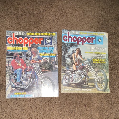 Street chopper motorcycle - chopper,