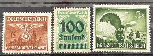 German stamps reich officials - stamps,