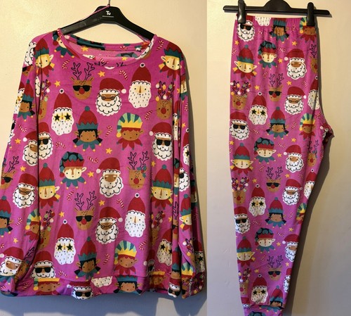 Pyjamas pink festive - tu,