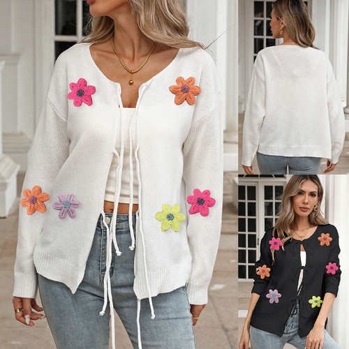 Ladies flower knitted - ladies,