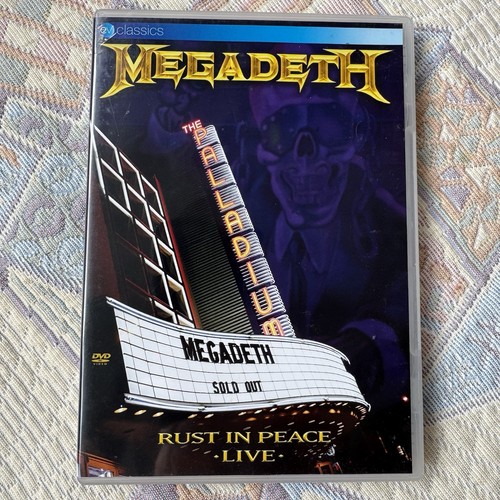 Megadeth rust peace live - megadeth, in