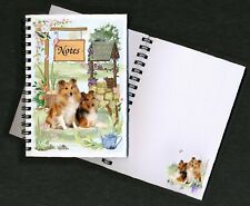 Shetland Sheepdog Notebook/Notepad + small image on every page by Starprint