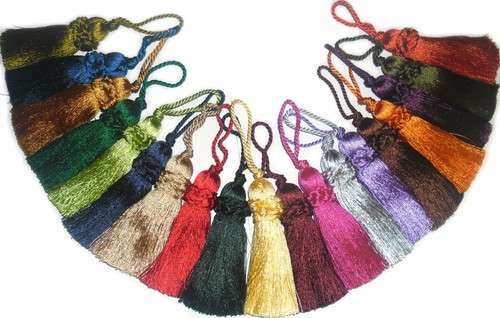 Silky key tassels - key, tassels,
