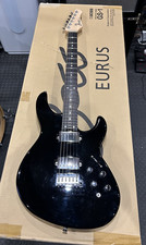 BOSS GS-1-CTM guitar and synthesizer. Gloss Black with Tremolo and Gig case