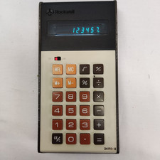 ROCKWELL 24RD-II 1980s CALCULATOR SPARE & REPAIR