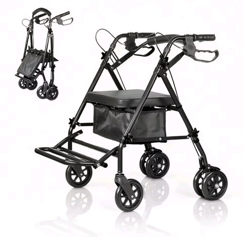 Lightweight folding rollator - lightweight,