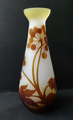 Galle acid etched glass - galle,