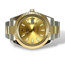 ROLEX Datejust II - 116333 - 2015 - Oyster - Champagne Baton - Box and Papers