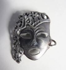 Rare sterling silver face mask