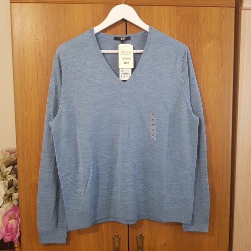 Uniqlo neck jumper mens - v-neck,